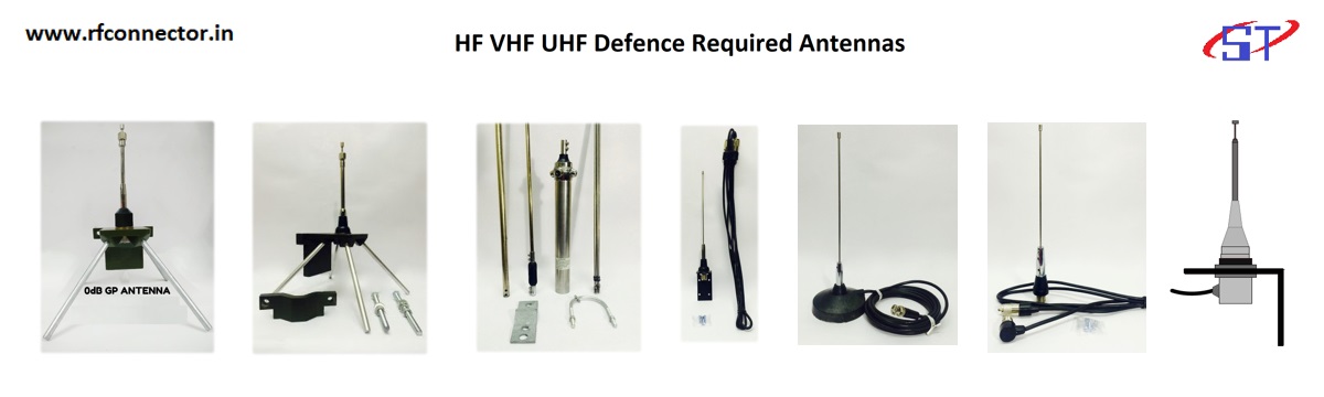 HF VHF UHF Defence Required Antennas